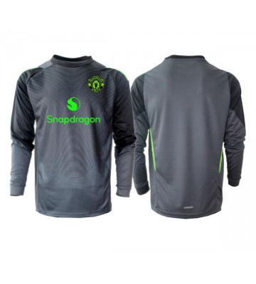 Lacne Muži Futbalové dres Manchester United Brankarsky  2025-26 Dlhy Rukáv - Preč